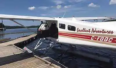 Excellent Adventures float plane charter aircraft
